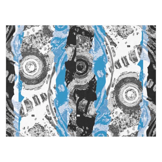 Nappe Wave Mechanism – Custom Tablecloth (52" x 70") (Devant (Horizontal))