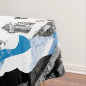 Nappe Wave Mechanism – Custom Tablecloth (52" x 70") (In Situ)