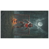 Nappe Werewolf Soccer Player Halloween Horror Art (Devant (Horizontal))