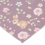 Nappe Whimsical Bunny Teapot Spring Floral Pattern (Angle)