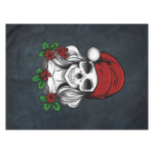 Nappe Whimsical gothique Père Noël Crâne Noël (Devant (Horizontal))