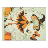 Nappe whimsical/sorcière/citrouille/chute (Devant (Horizontal))
