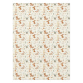 Nappe Whimsical Woodland Forest Animaux Motif de verdure (Devant)