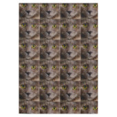 Nappe "Whiskers d'or : un chaton Brown dans la peinture (Devant)