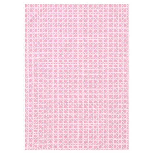 Nappe White and Pink Cane Webbing (Devant)