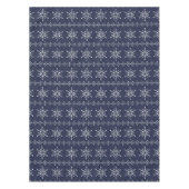 Nappe White Christmas Snowflakes Motif sans couture (Devant)