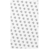 Nappe White Custom Trade Show Restaurant Business Logo (Devant)