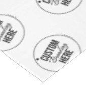 Nappe White Custom Trade Show Restaurant Business Logo (Angle)