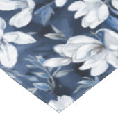 Nappe White Magnolia Motif sur l'arrière - plan de minui (Angle)