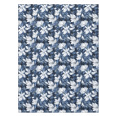 Nappe White Magnolia Motif sur l'arrière - plan de minui (Devant)