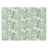 Nappe White Peony Rose Floral Mariage (Devant (Horizontal))
