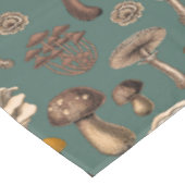 Nappe Wild Mushrooms on pine green (Angle)