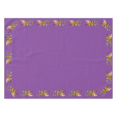 Nappe Wild One Cute Safari 1er Anniversaire Thème de fêt (Devant (Horizontal))