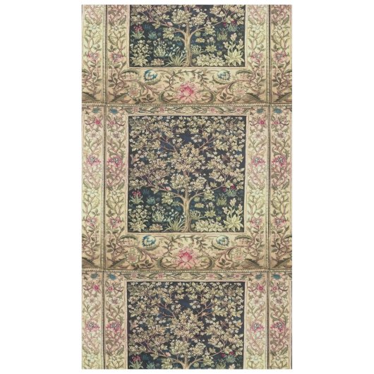 Nappe Willam Morris de beaux designs et créations, Vint (Devant)