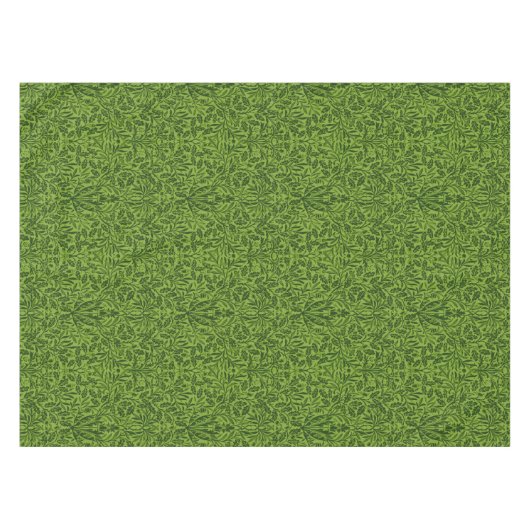 Nappe William Mirrors Acorns & chêne feuille Motif Vert (Devant (Horizontal))