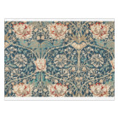 Nappe William Morris Antique Honeysuckle Floral (Devant (Horizontal))