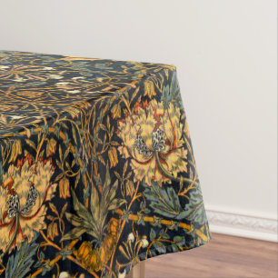 Nappe William Morris Antique Honeysuckle Motif Floral