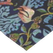 Nappe William Morris beau motif, Art nouveau, vin (Angle)