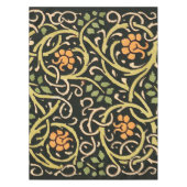 Nappe William Morris Black Floral Art (Devant)
