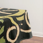 Nappe William Morris Black Floral Art (In Situ)