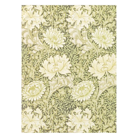 Nappe William Morris Chrysanthemum Motif floral (Devant)