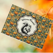 Nappe William Morris Customise Citrouilles et écureuil