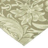 Nappe William Morris Fleur verte tournesol (Angle)