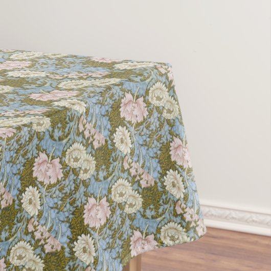 Nappe William Morris Fleurs Vintages Motif Floral rose (In Situ)