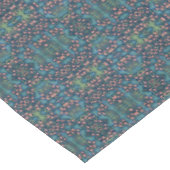 Nappe William Morris Harebell Floral Pattern, Blue Pink (Angle)