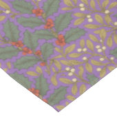 Nappe William Morris Inspiré Holly & Mistletoe (Angle)