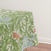 Nappe William Morris Iris Fleurs Volages Oiseaux Bleus (In Situ)