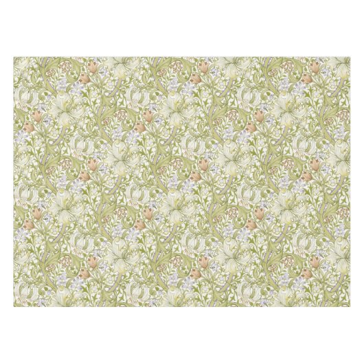 Nappe William Morris Jardin Fleur de Lys Classique (Devant (Horizontal))
