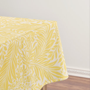 Nappe William Morris - Larkspur Feuilles et Motif de fle