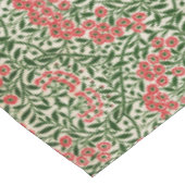 Nappe William Morris Michaelmas Daisy Fleurs rose vert (Angle)