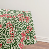 Nappe William Morris Michaelmas Daisy Fleurs rose vert (In Situ)