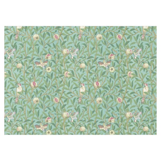 Nappe William Morris "Oiseau & Grenade" 3. (Devant (Horizontal))