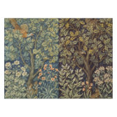 Nappe William Morris Pheasant Bird Tree Flower (Devant (Horizontal))