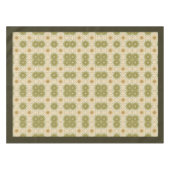 Nappe William Morris Pimpernel Motif pastel Green Gold (Devant (Horizontal))