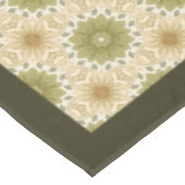 Nappe William Morris Pimpernel Motif pastel Green Gold (Angle)