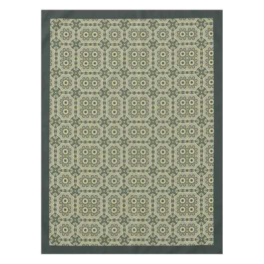 Nappe William Morris Pimpernel Motif vert pastel doux (Devant)