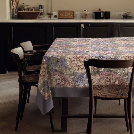Nappe William Morris Pimpernel rose violet sauge