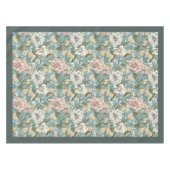 Nappe William Morris Pimpernel vert ivoire rose (Devant (Horizontal))