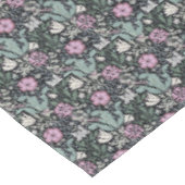 Nappe William Morris Pink Poppy Botanical Victorian  (Angle)