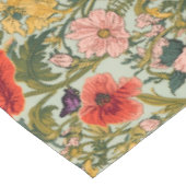 Nappe William Morris Poppies Floral Art Nouveau Pattern  (Angle)