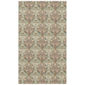 Nappe William Morris Rose de fleurs Vintage (Devant)