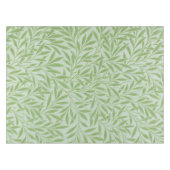 Nappe William Morris Saule Fleur Classique Vert (Devant (Horizontal))