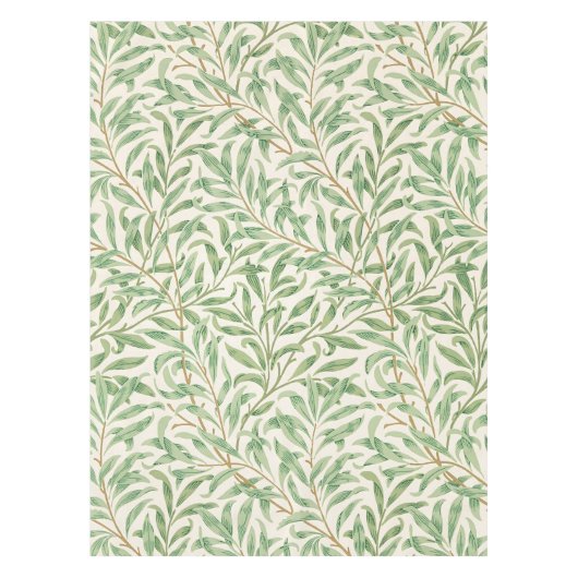 Nappe William Morris Saule Rameau Botanique Vintage (Devant)