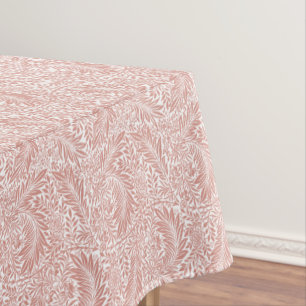 Nappe William Morris Terracotta Larkspur Motif