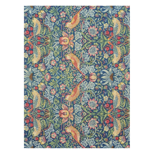 Nappe William Morris - Thief aux fraises (Devant)