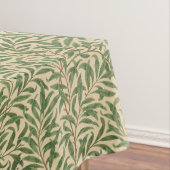 Nappe William Morris Willow Bough Green Willow Feuilles (In Situ)